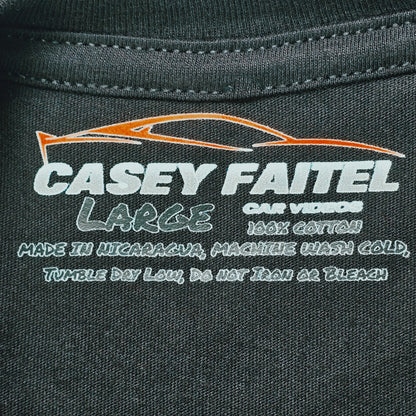 Burnout Black Premium Short Sleeve Graphic T-Shirt