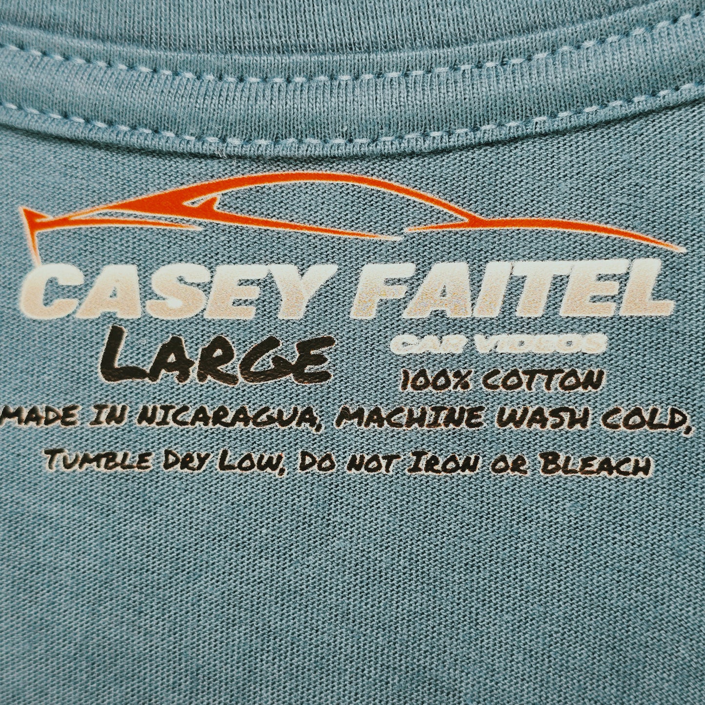 Blue Jean Color Take Me To The Car Show Billboard Premium Short Sleeve Graphic T-Shirt