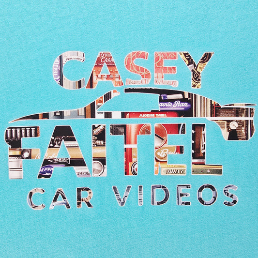 Casey Faitel Car Videos Tahiti Blue Premium Short Sleeve Graphic T-Shirt